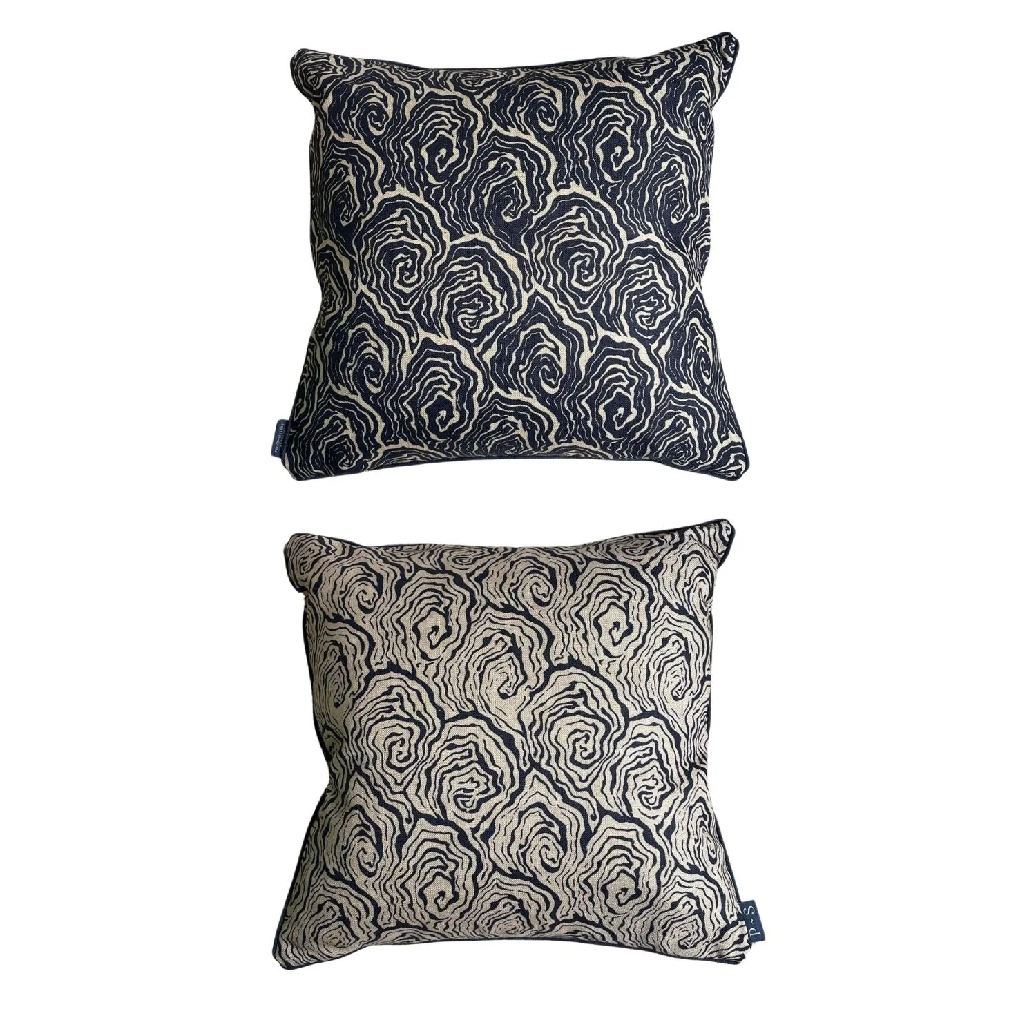 Oysters Monochrome Cushion - Image 4