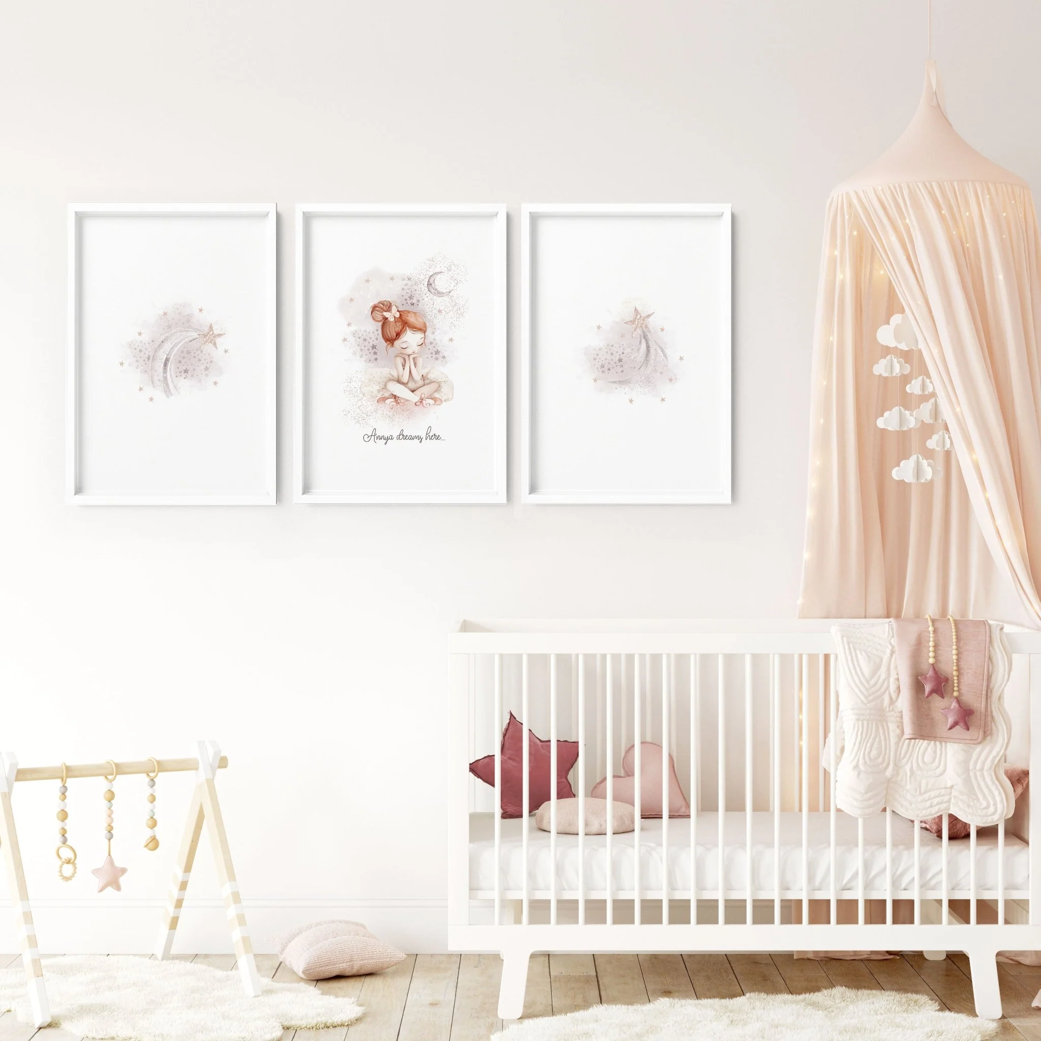 Paintings For Nursery | Set of 3 wall art prints - Image 8