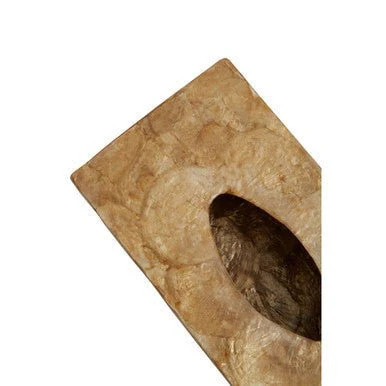 Palu Beige Seashell Tissue Box - Image 10