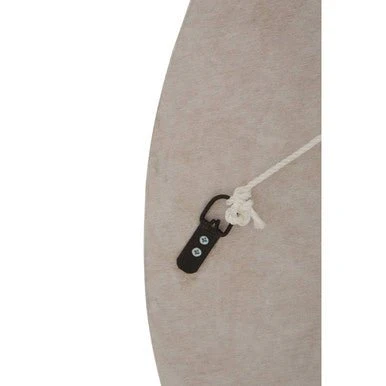 Palu Round Black Wall Mirror with Seashell Inlay - Image 11