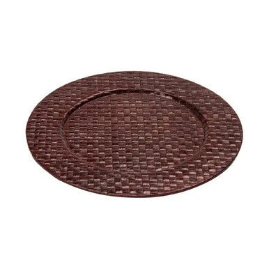 Pandanus Brown Charger Plate - Image 5