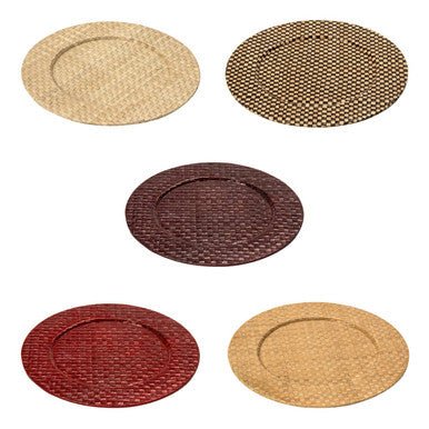 Pandanus Brown Charger Plate - Image 6