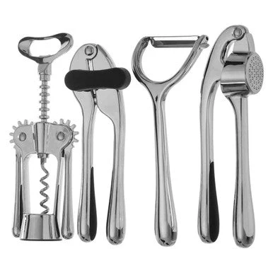 Paragon 5 Piece Chrome Finish Kitchen Gadget Set - Image 5