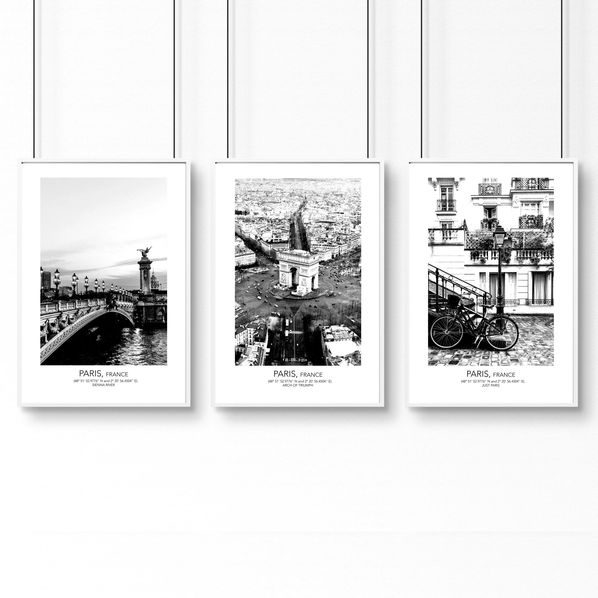 Posters for living room | set of 3 Paris wall art prints - Image 9