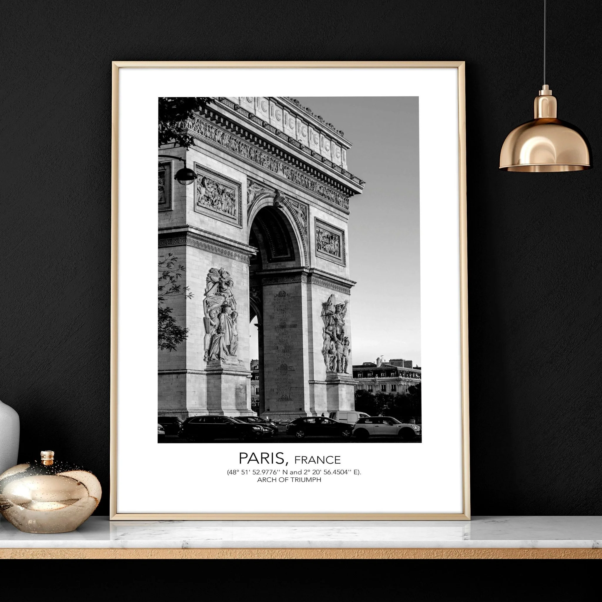 Wall art of Paris | set of 3 framed wall art prints - Image 6