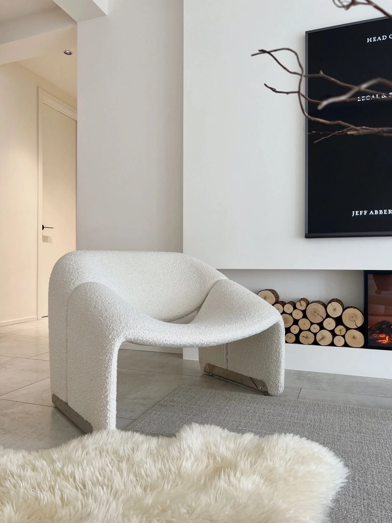 Paris Wawa Boucle Armchair - Image 6