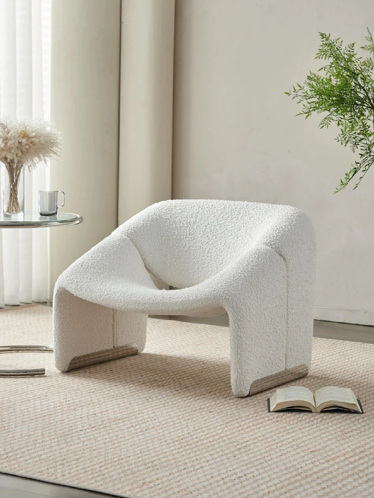 Paris Wawa Boucle Armchair - Image 8