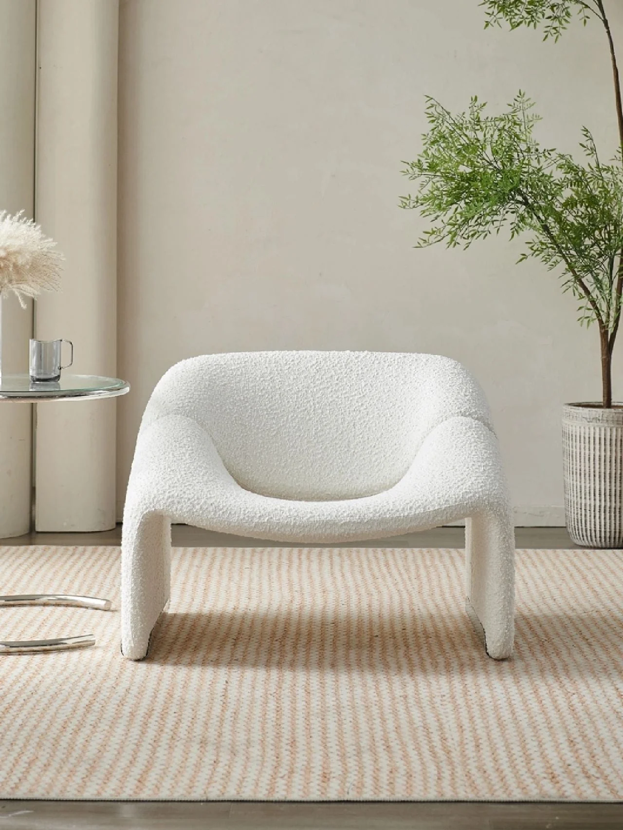 Paris Wawa Boucle Armchair - Image 9