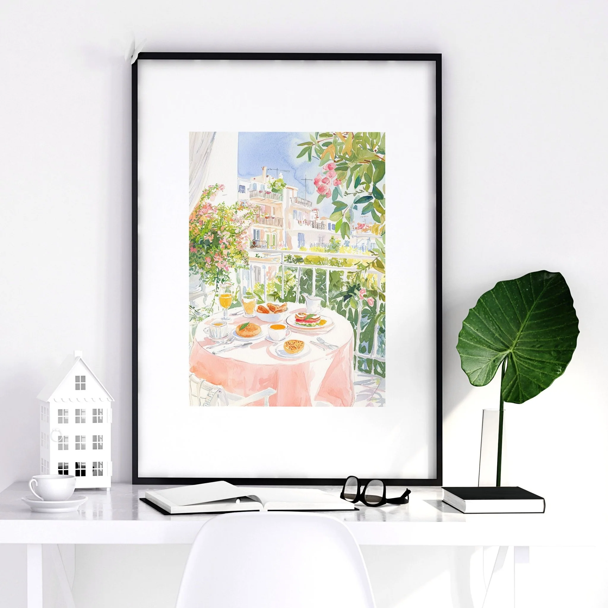 Pastel Wall Art | Set of 3 Beach Decor Wall art Prints - Image 11