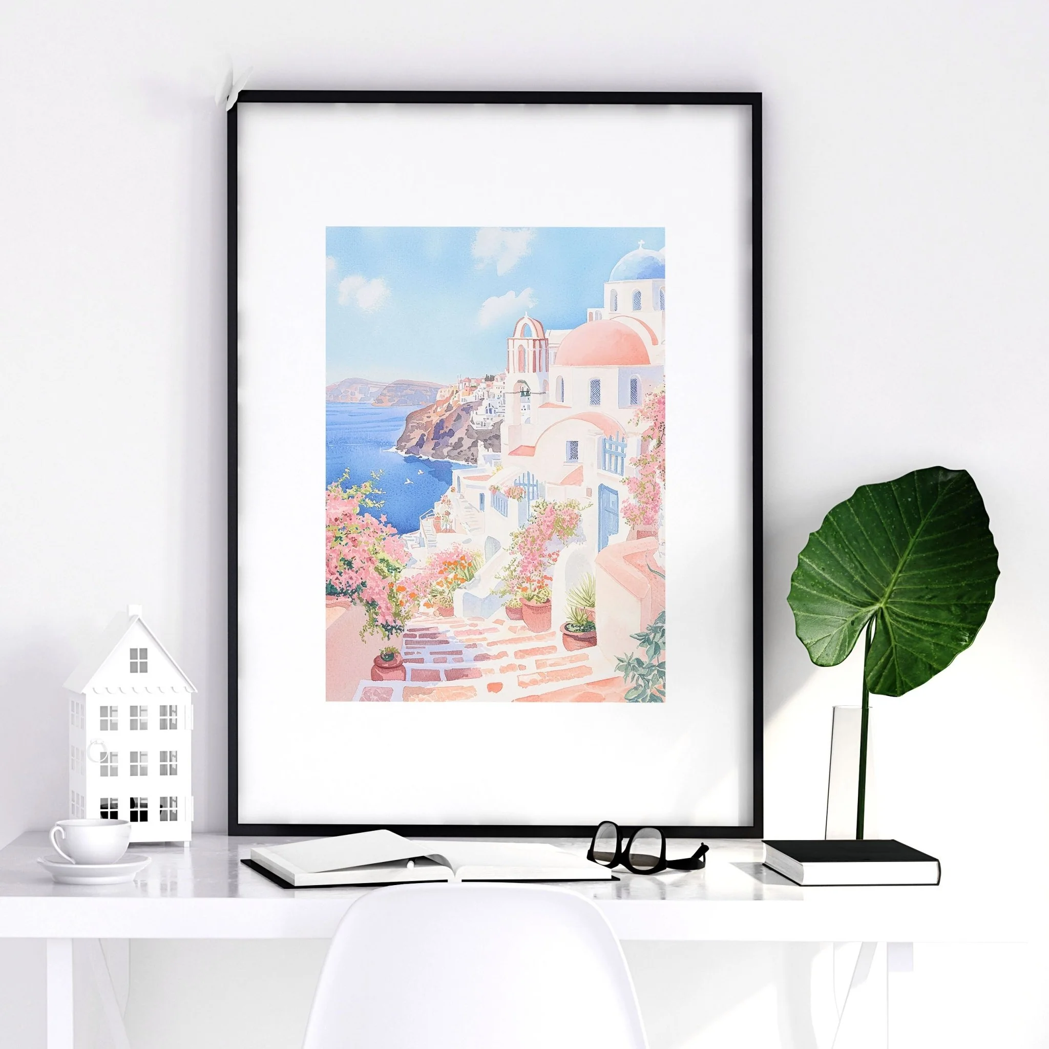 Pastel Wall Art | Set of 3 Beach Decor Wall art Prints - Image 12