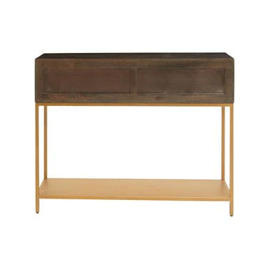 Patna Grey Mango Wood Console Table - Image 8