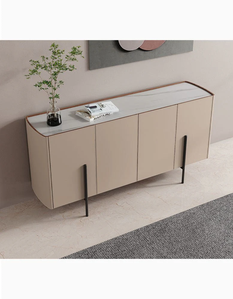 Patricia 4 Door Sideboard, Light Khaki - Image 11