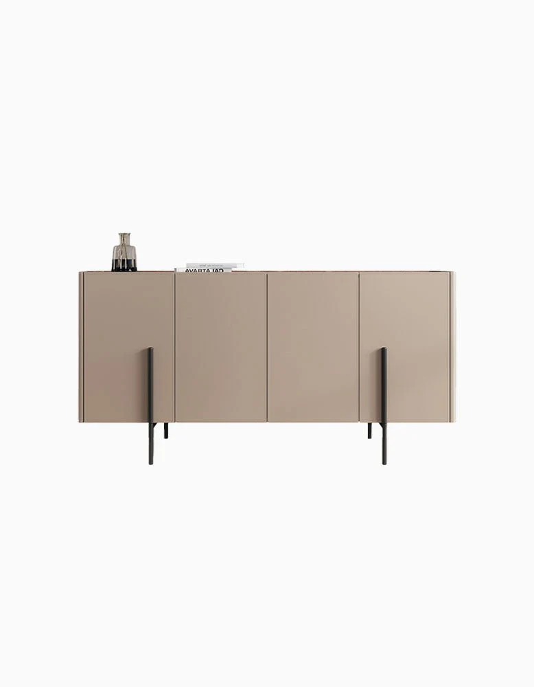 Patricia 4 Door Sideboard, Light Khaki - Image 7