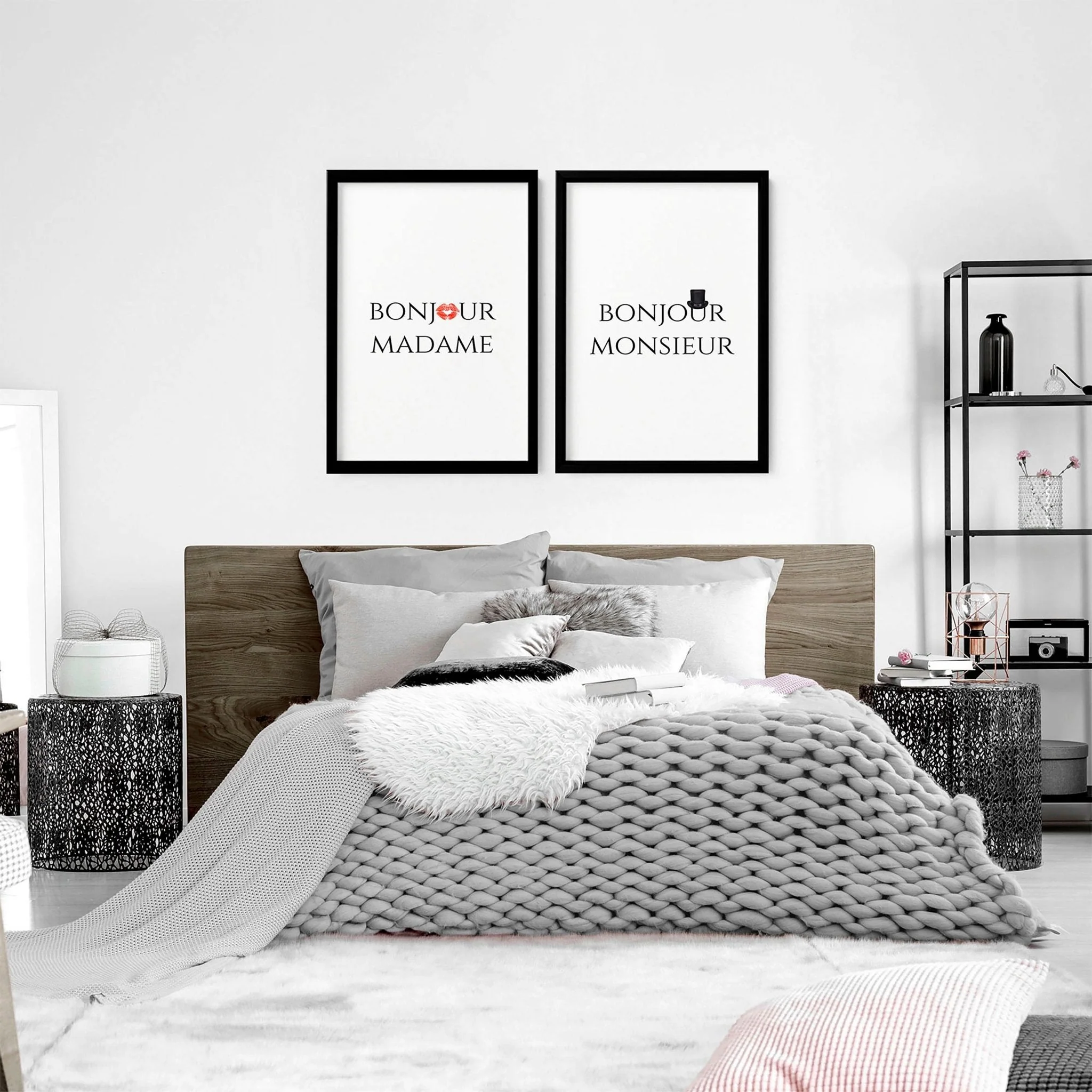 Personalised anniversary gift | set of 2 wall art prints - Image 3
