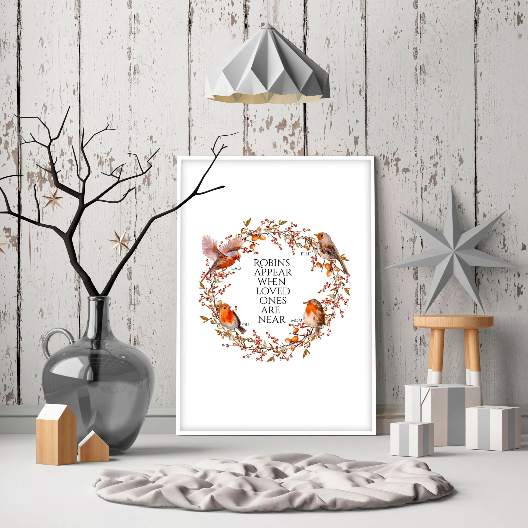 Personalized Family Tree - Festive Christmas Decor! - Image 4