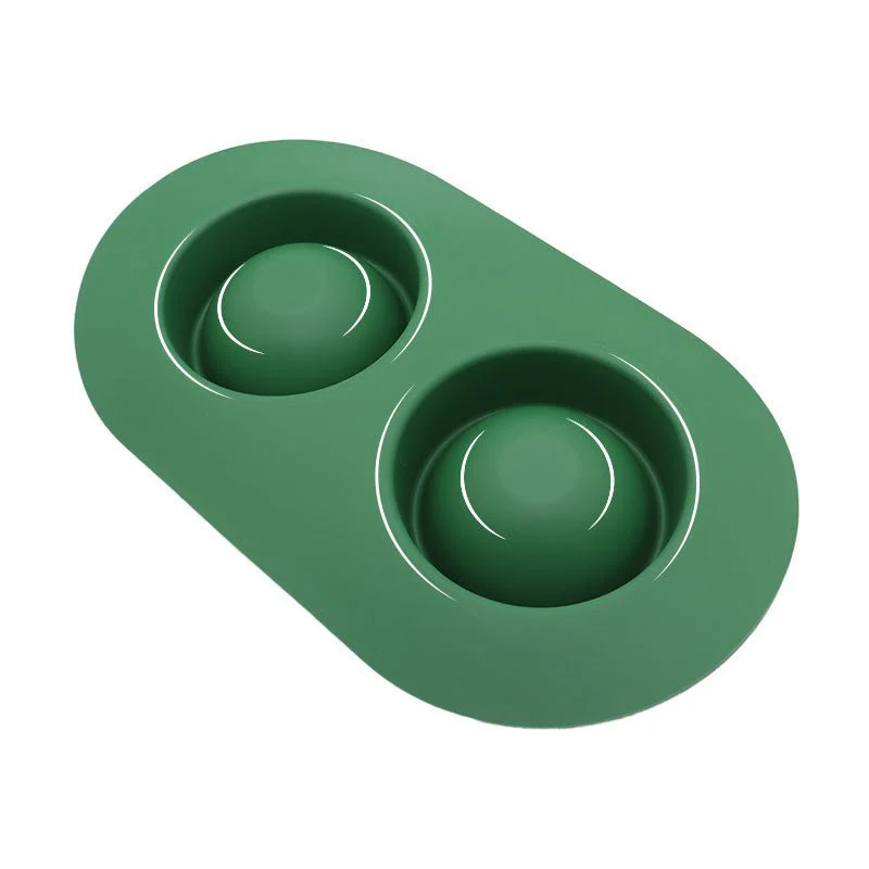 Pet Anti-skid Anti-splash Silicone Stainless Steel Bowl For Pet - Image 8