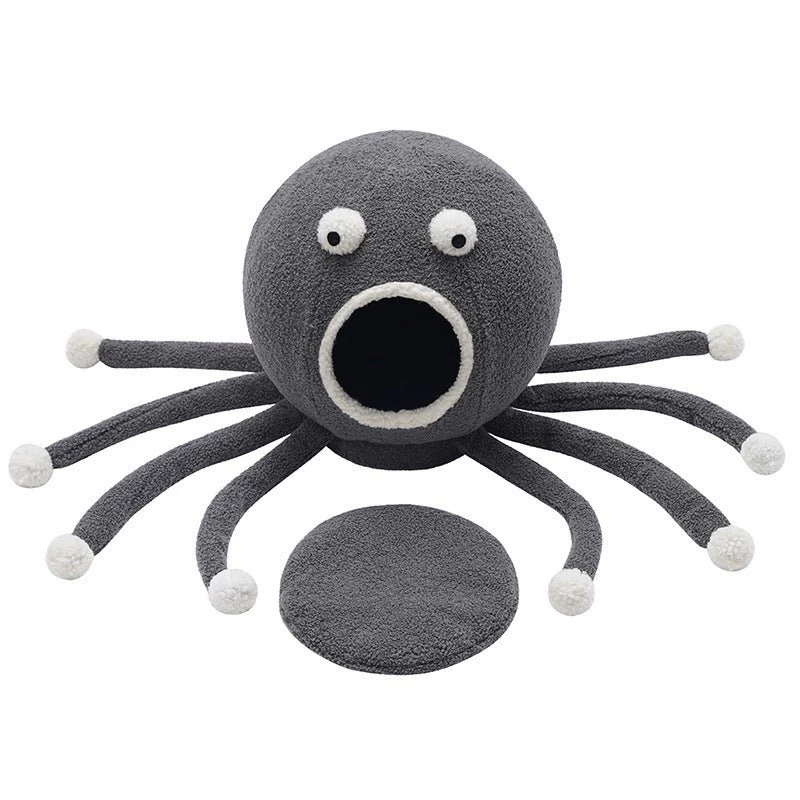 Pet Deep Sleep Cartoon Plush Nest - Image 5