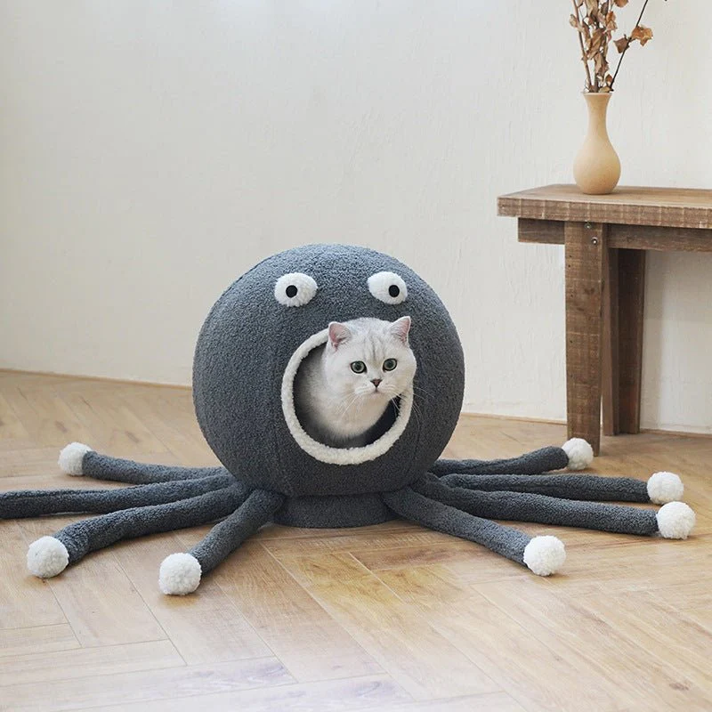 Pet Deep Sleep Cartoon Plush Nest - Image 6