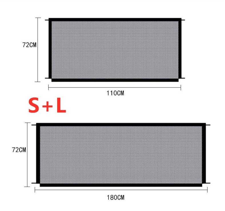 Pet Protection Fence Nylon Foldable Dog Isolation - Image 6