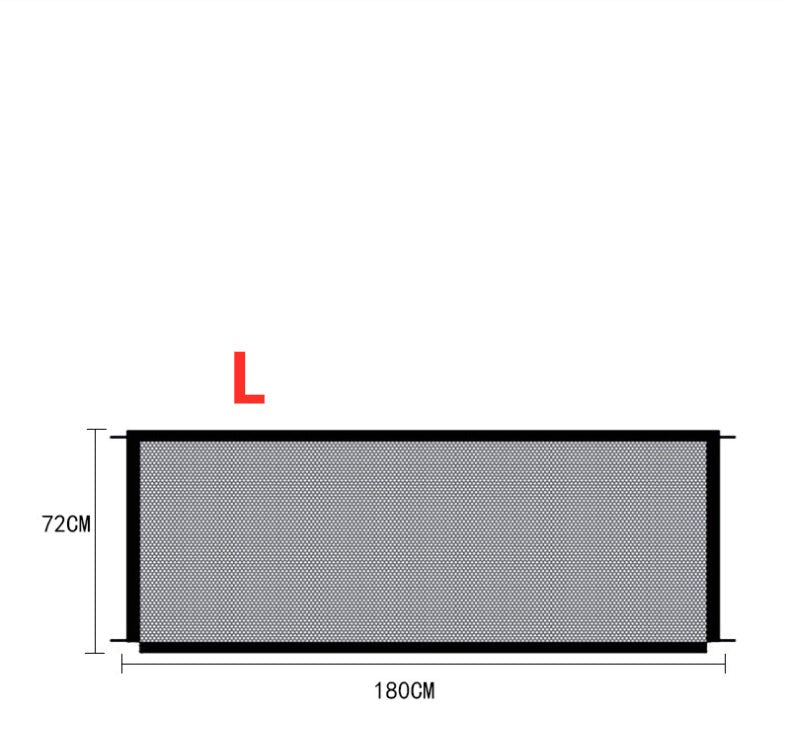 Pet Protection Fence Nylon Foldable Dog Isolation - Image 8