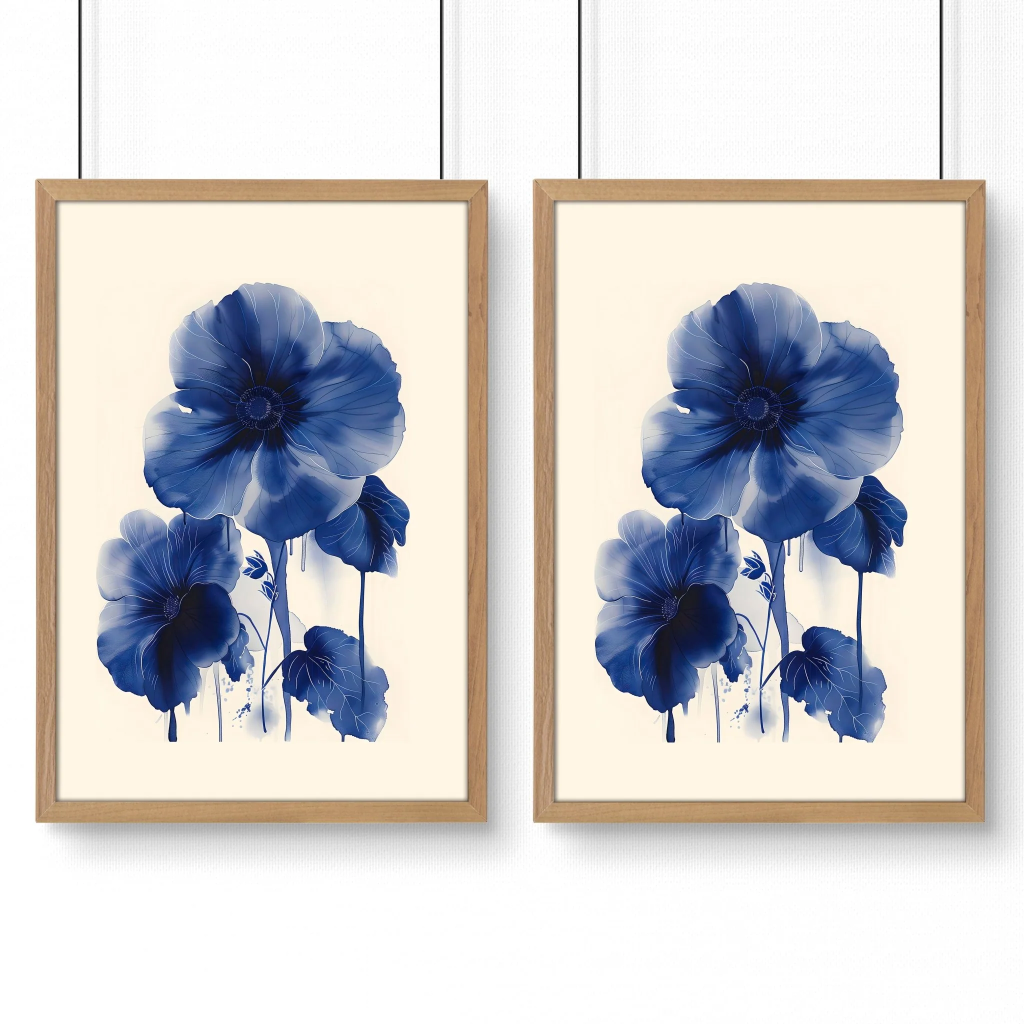 Pictures For Bathrooms Wall | Set of 2 Botanical Wall art Prints - Image 9