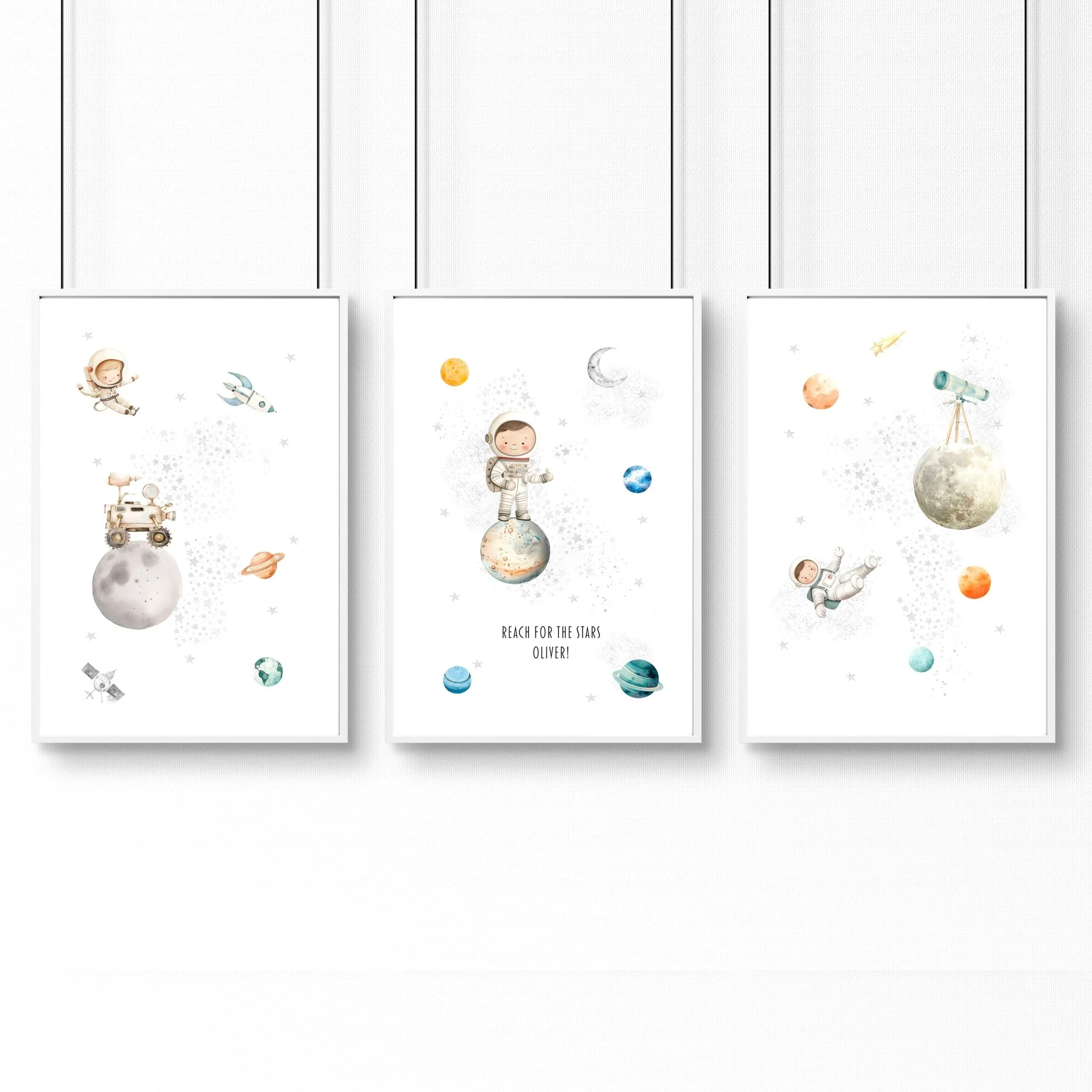 Pictures For Childrens Bedrooms | Set of 3 wall art prints - Image 10
