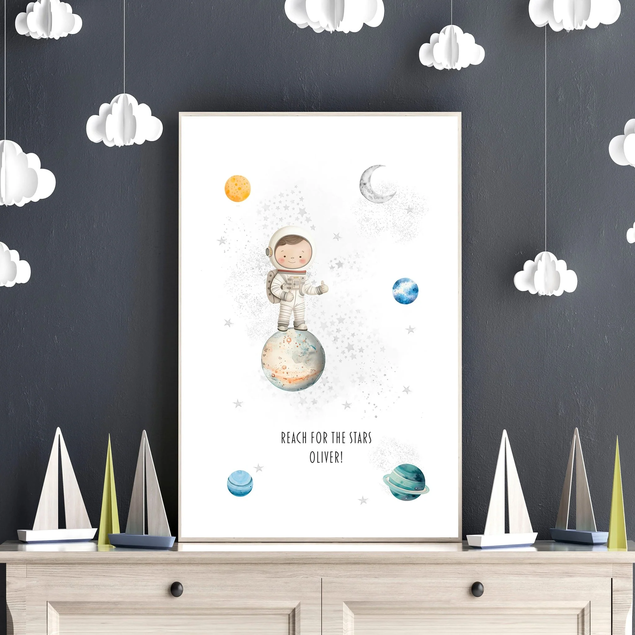 Pictures For Childrens Bedrooms | Set of 3 wall art prints - Image 6