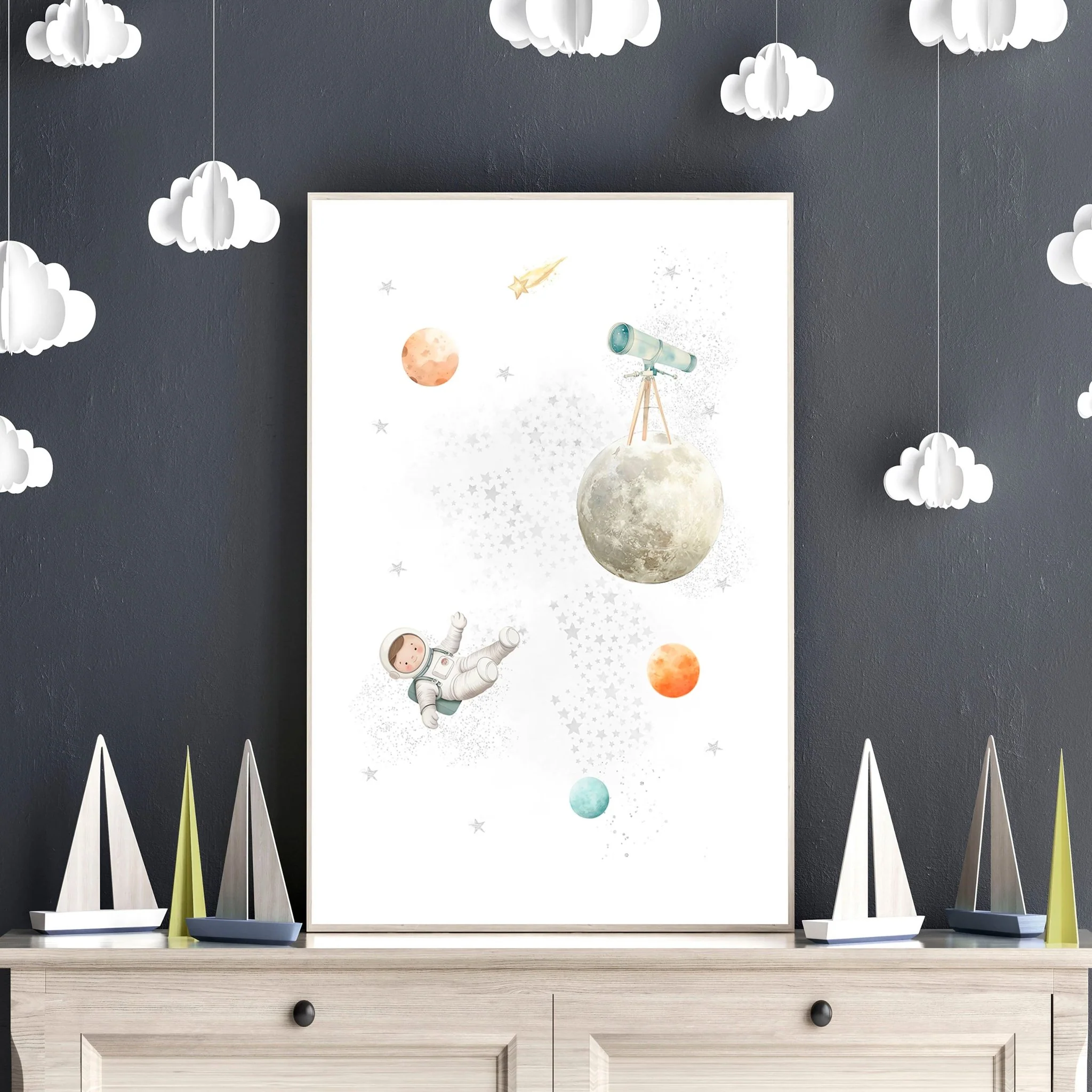 Pictures For Childrens Bedrooms | Set of 3 wall art prints - Image 7