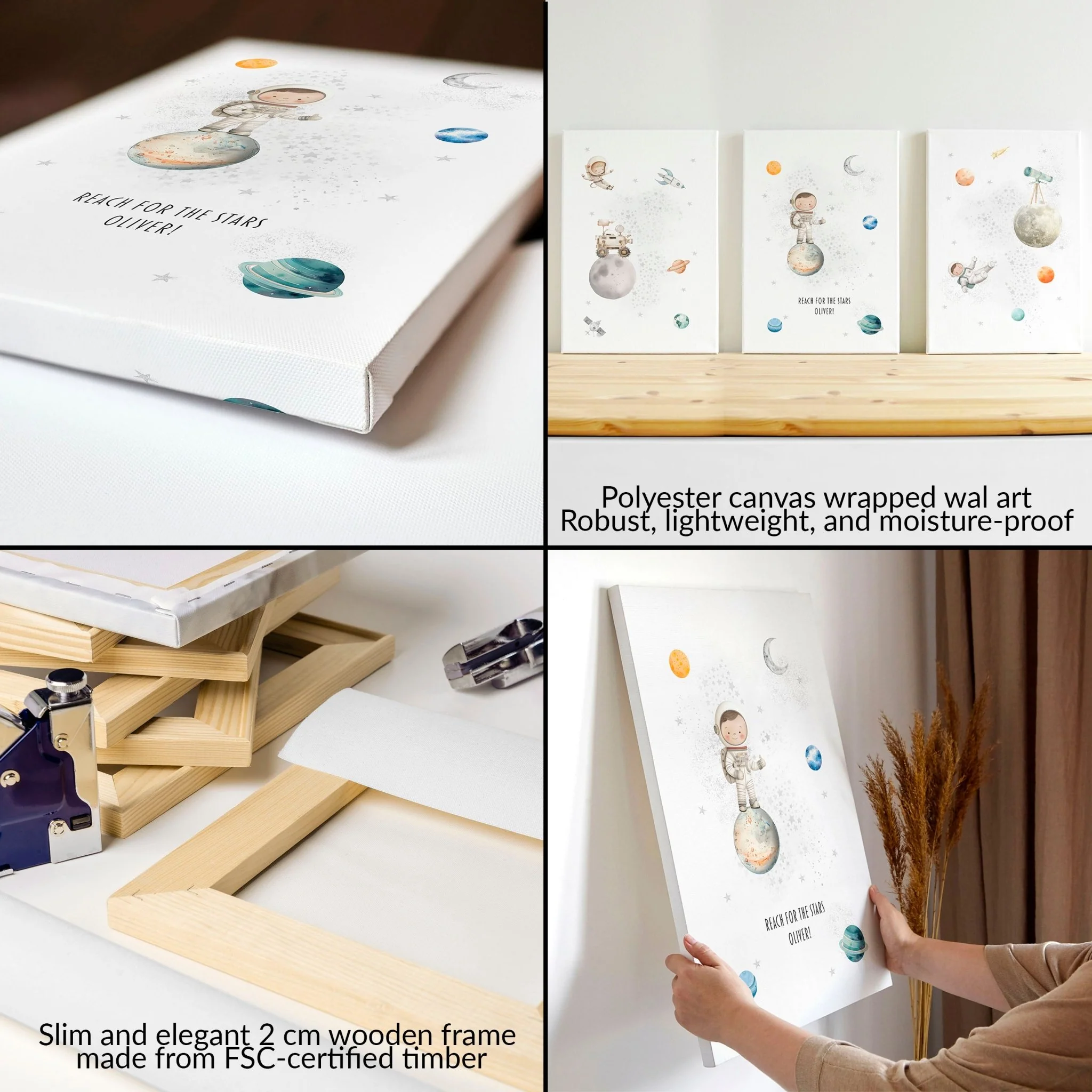 Pictures For Childrens Bedrooms | Set of 3 wall art prints - Image 8