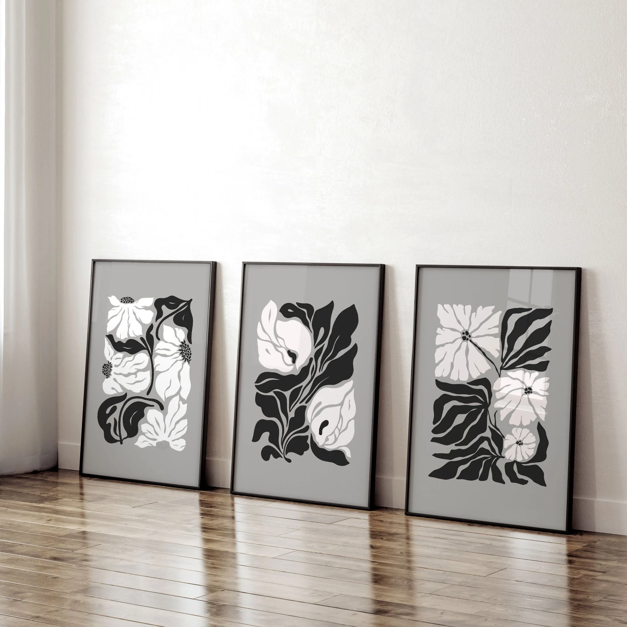 Pictures For Living Room | Set of 3 Botanical Wall art Prints - Image 10