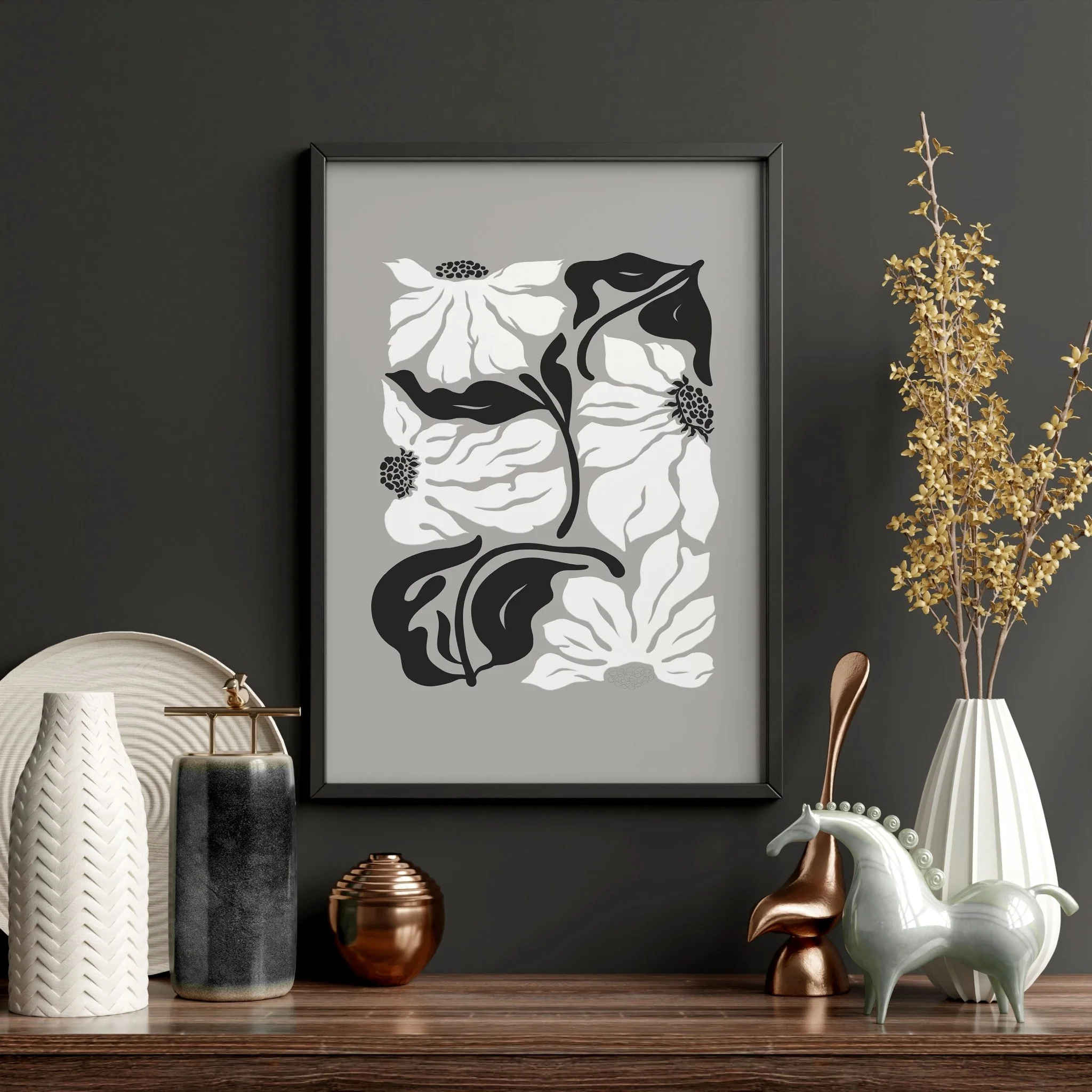 Pictures For Living Room | Set of 3 Botanical Wall art Prints - Image 11