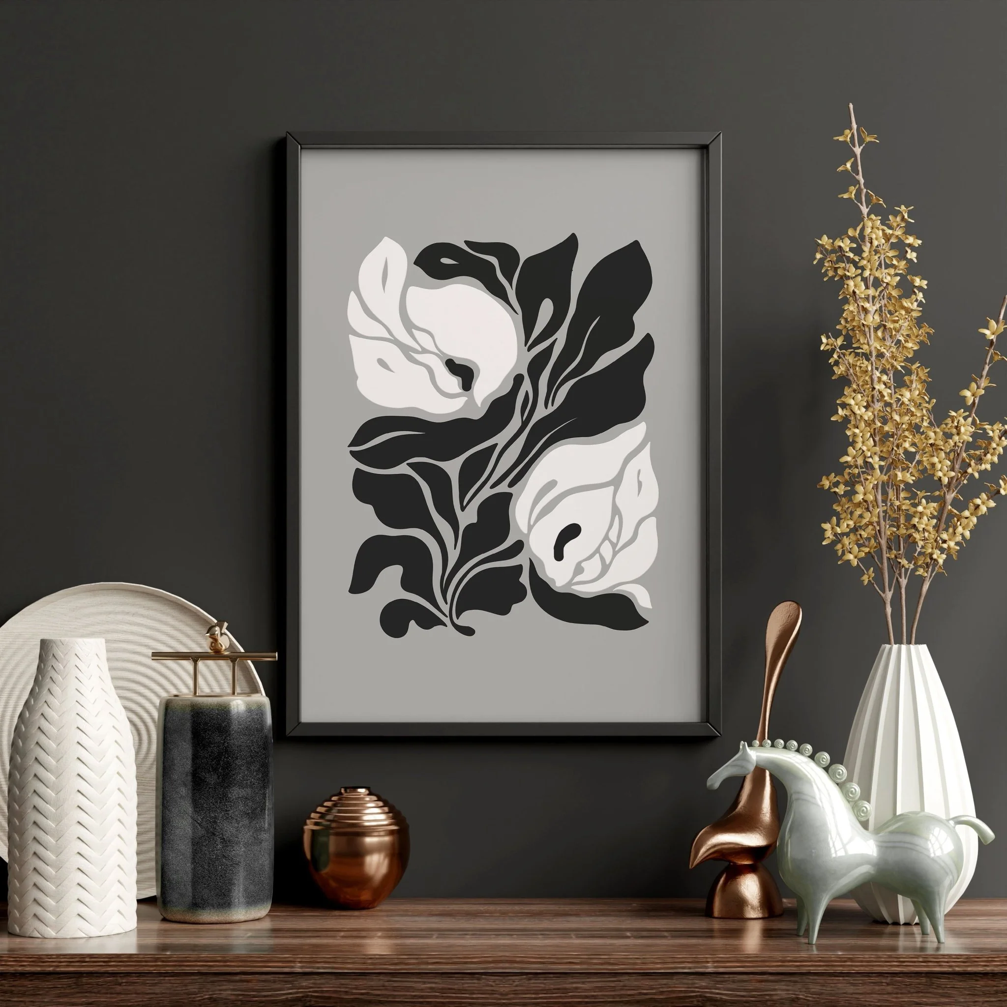 Pictures For Living Room | Set of 3 Botanical Wall art Prints - Image 12