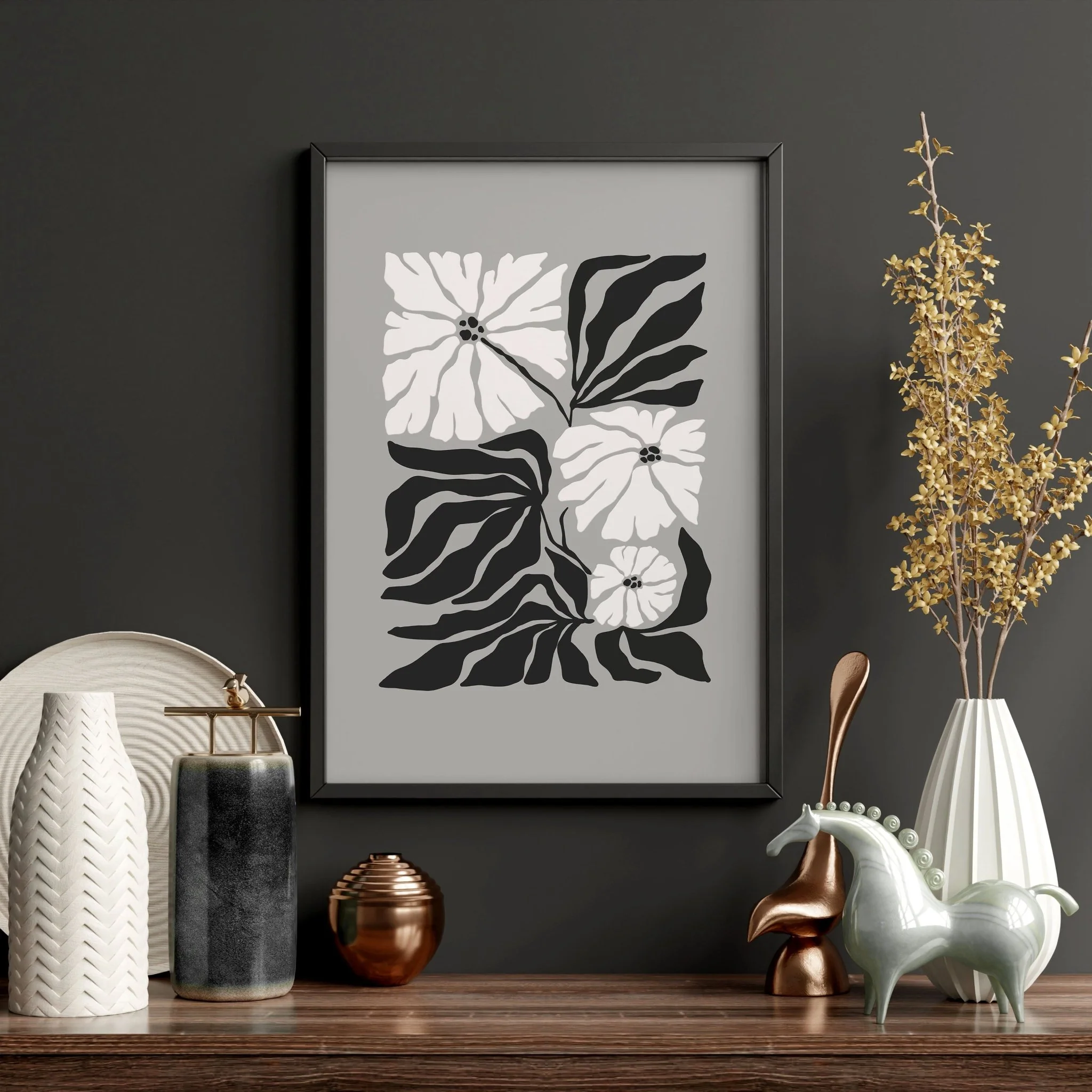 Pictures For Living Room | Set of 3 Botanical Wall art Prints - Image 13