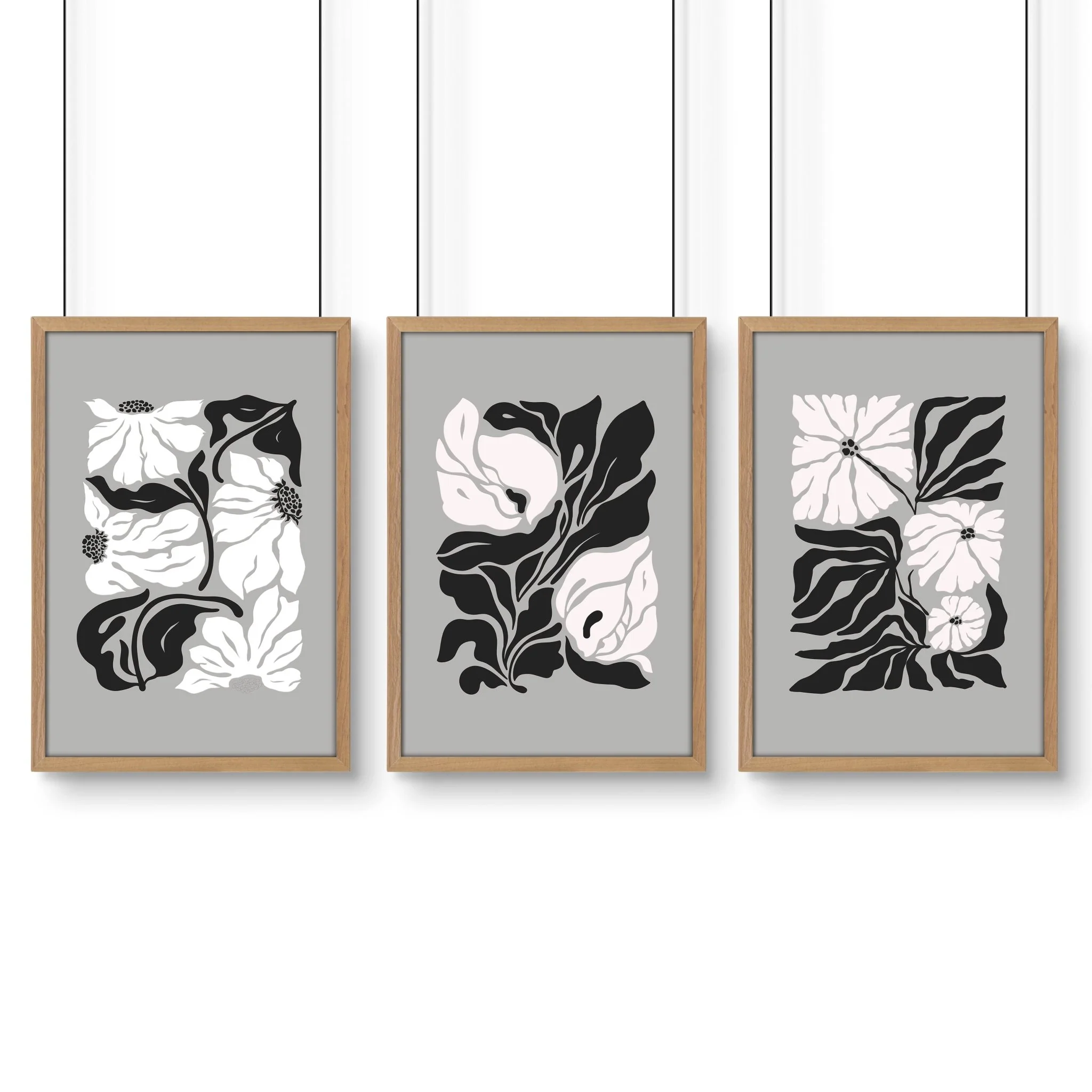 Pictures For Living Room | Set of 3 Botanical Wall art Prints - Image 18