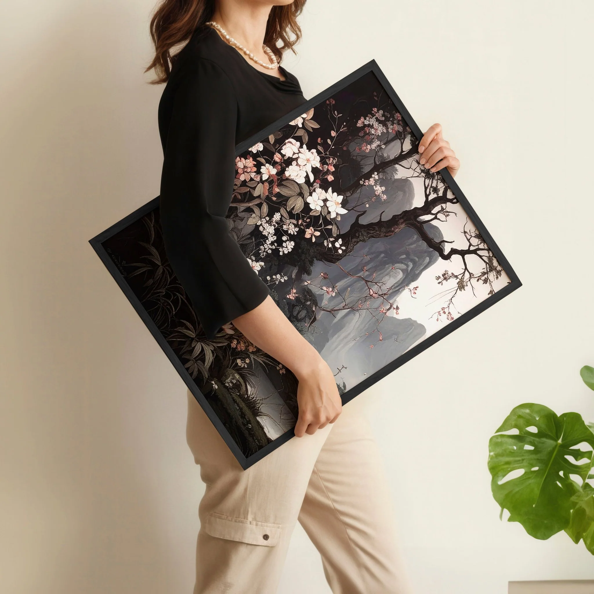 Pictures For Living Room Wall | Set of 3 Chinoiserie Wall art Prints - Image 12
