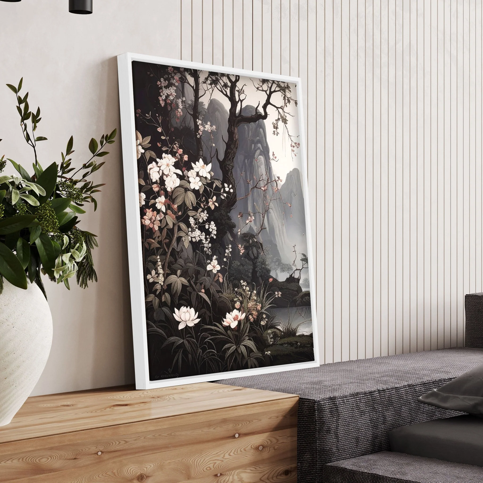Pictures For Living Room Wall | Set of 3 Chinoiserie Wall art Prints - Image 14