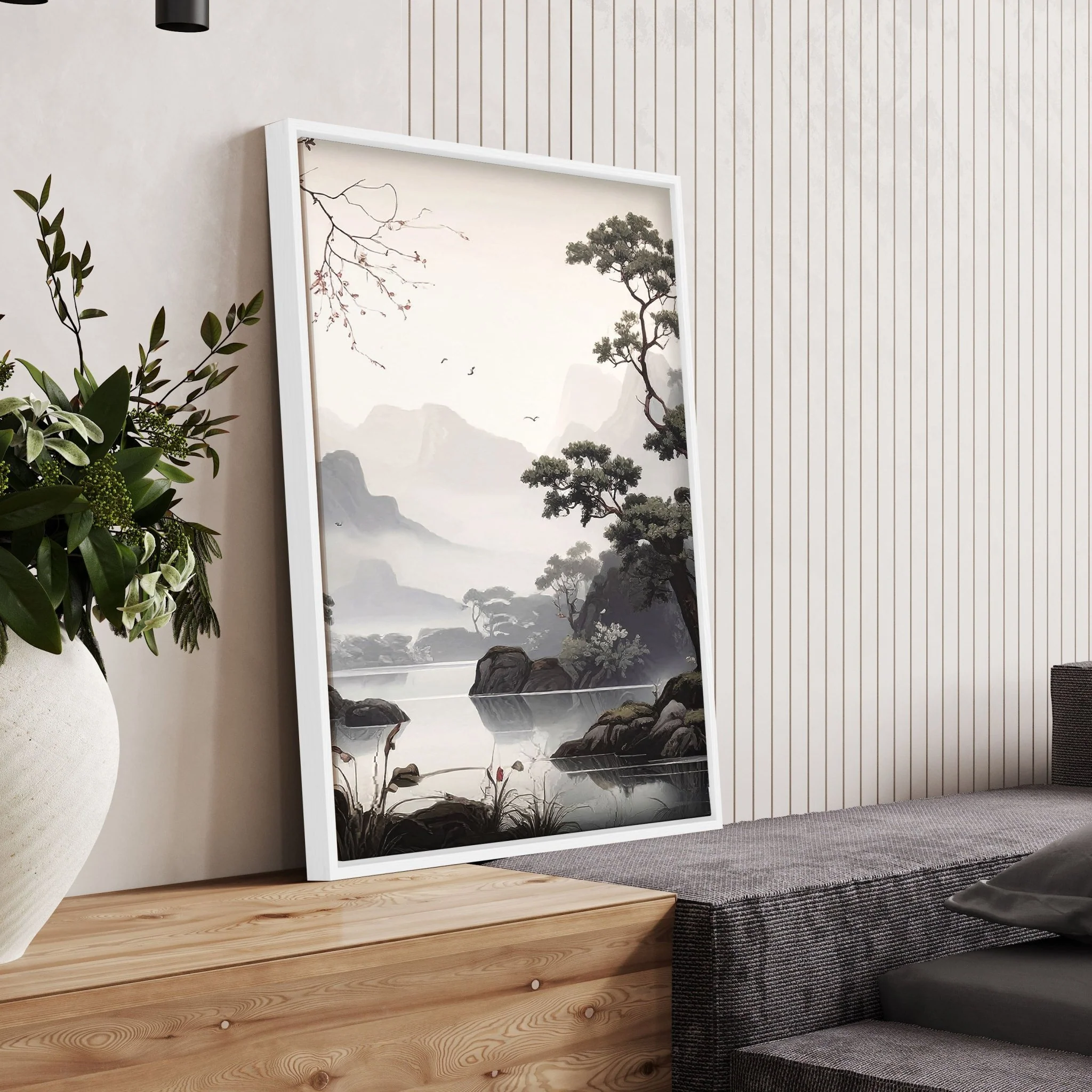 Pictures For Living Room Wall | Set of 3 Chinoiserie Wall art Prints - Image 15