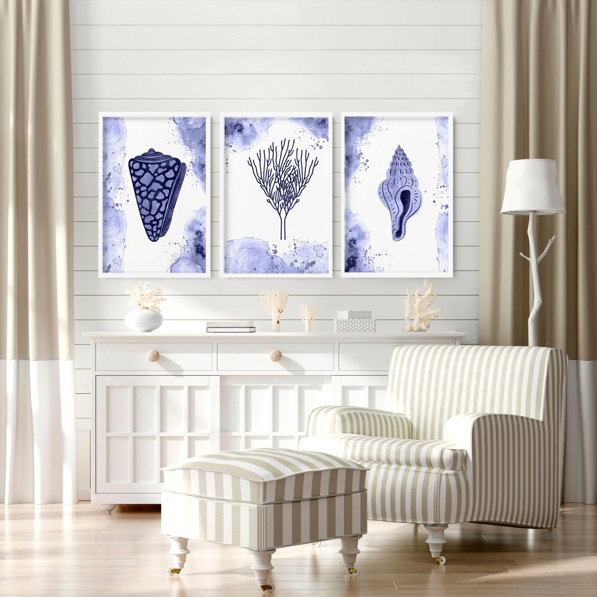 Pictures for living room walls | Set of 3 wall art prints - Image 7