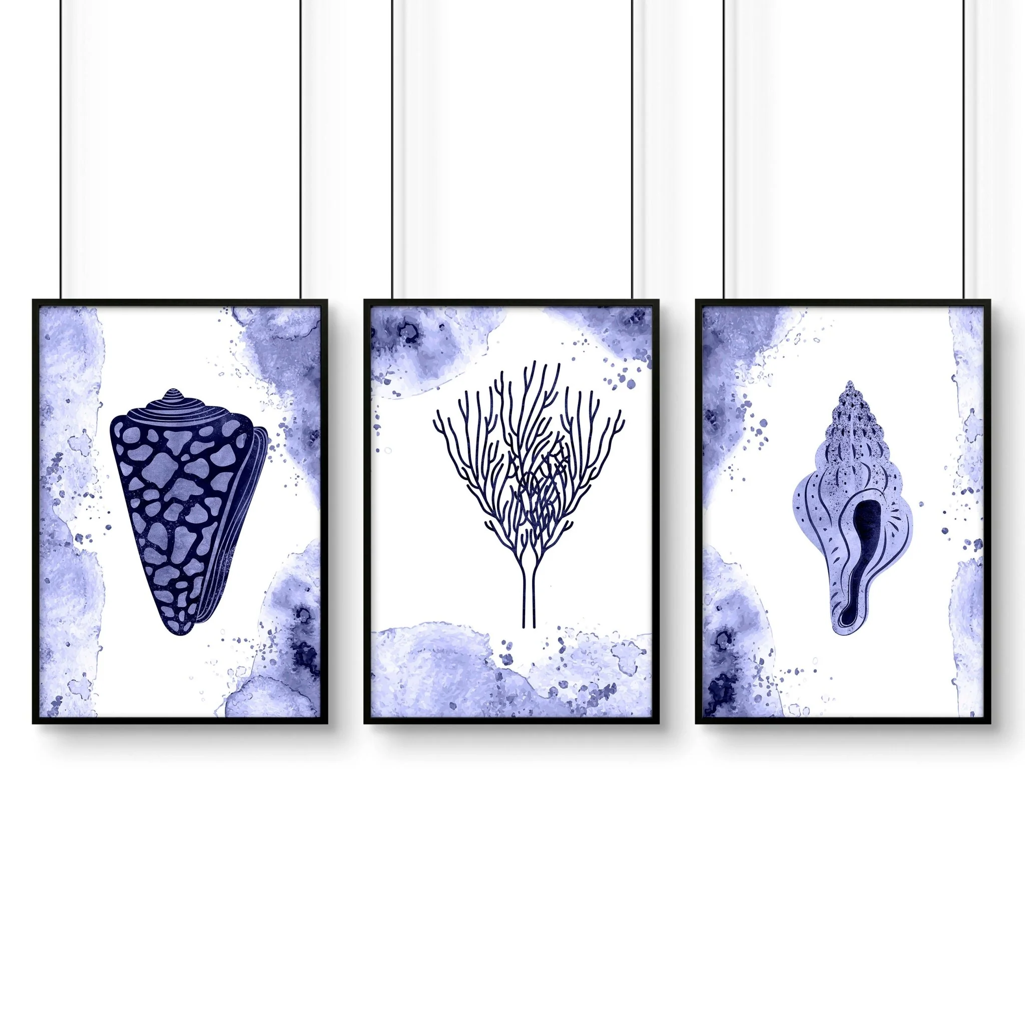 Pictures for living room walls | Set of 3 wall art prints - Image 9