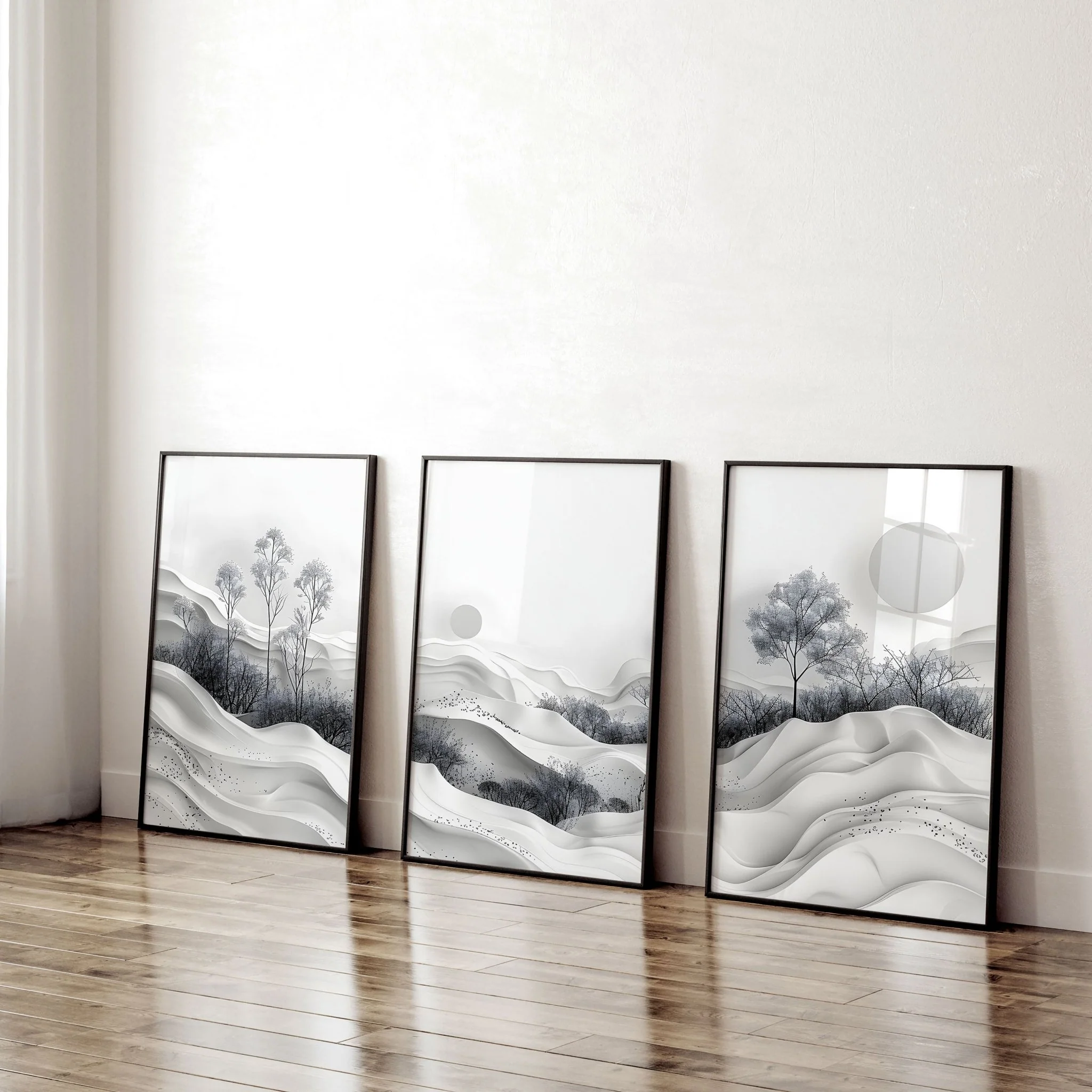 Pictures For Office | Set of 3 wall art prints - Image 3