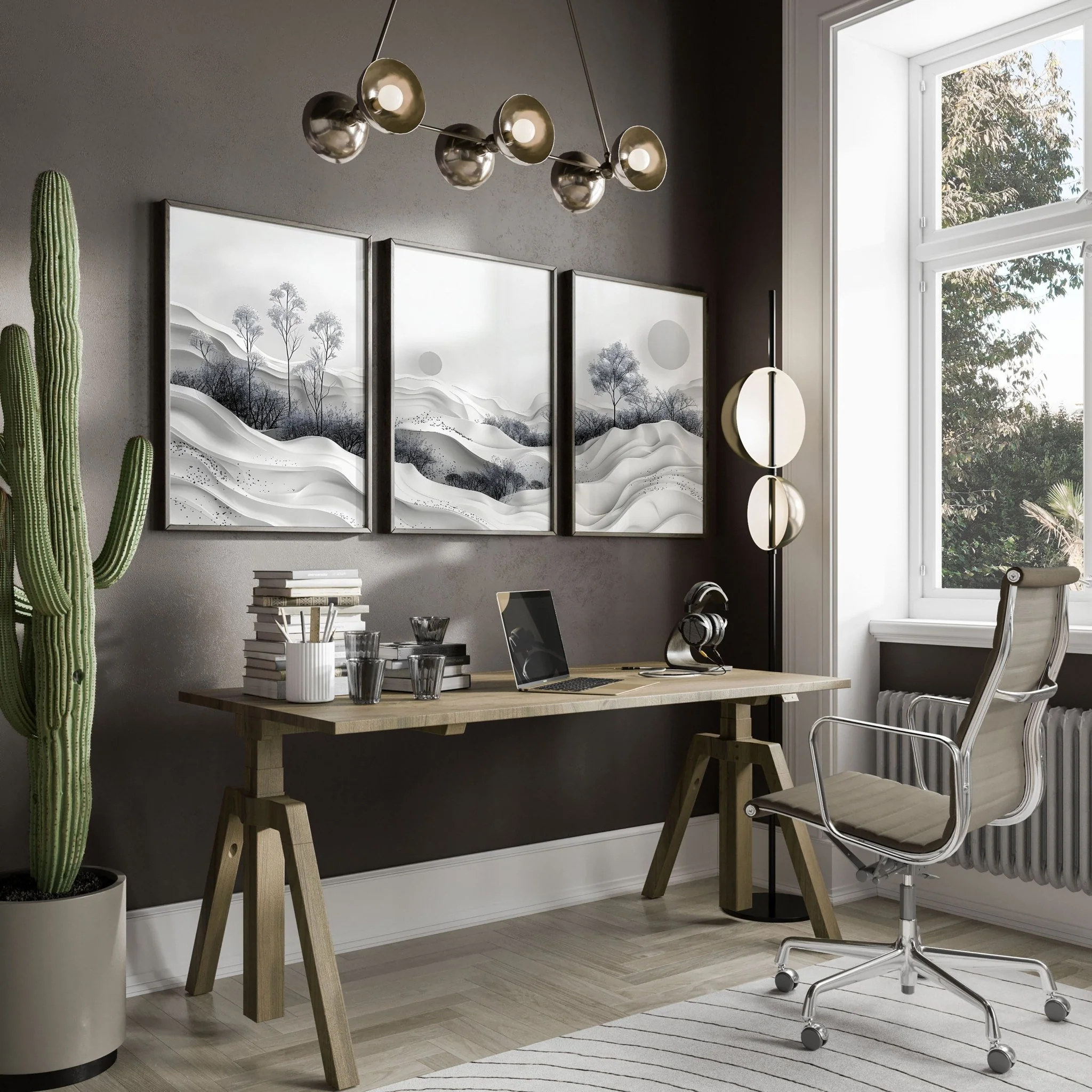 Pictures For Office | Set of 3 wall art prints - Image 5