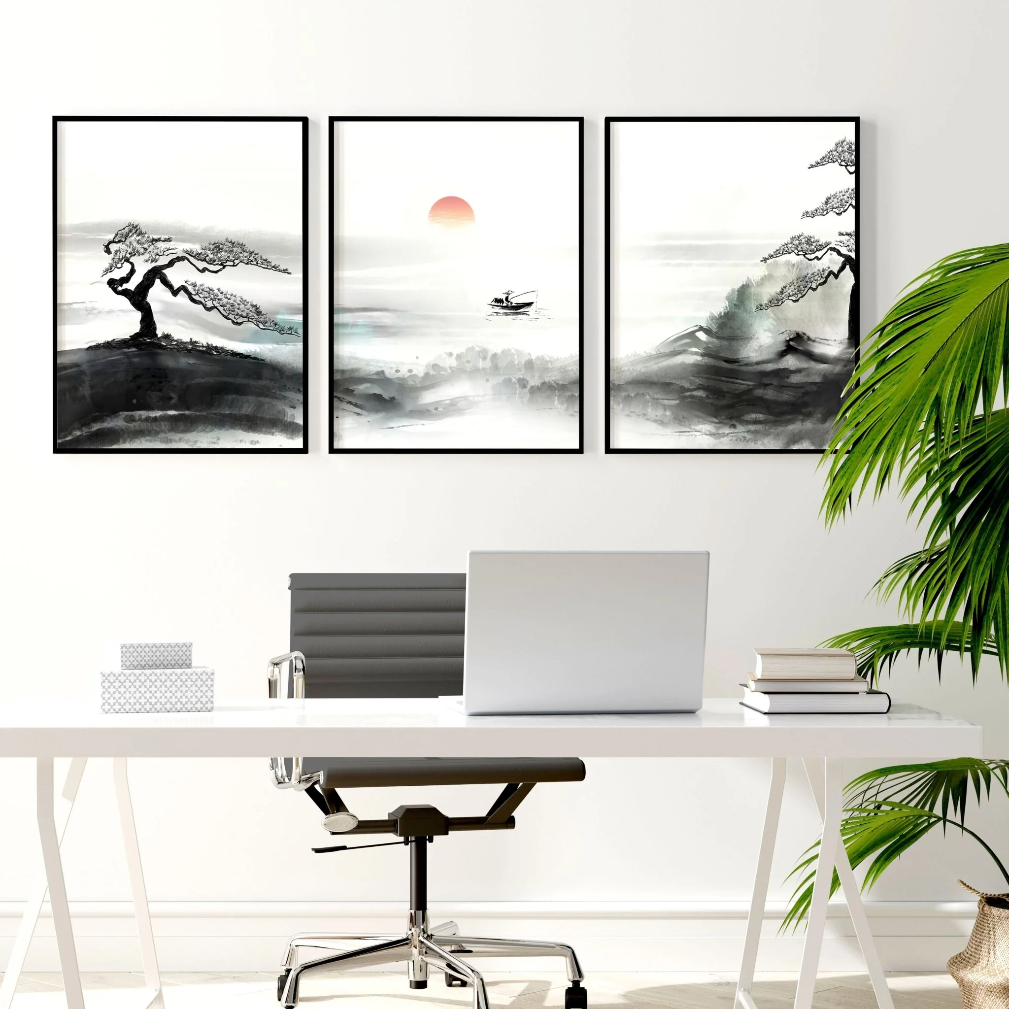 Pictures For Office Walls | Set of 3 wall art prints - Image 3