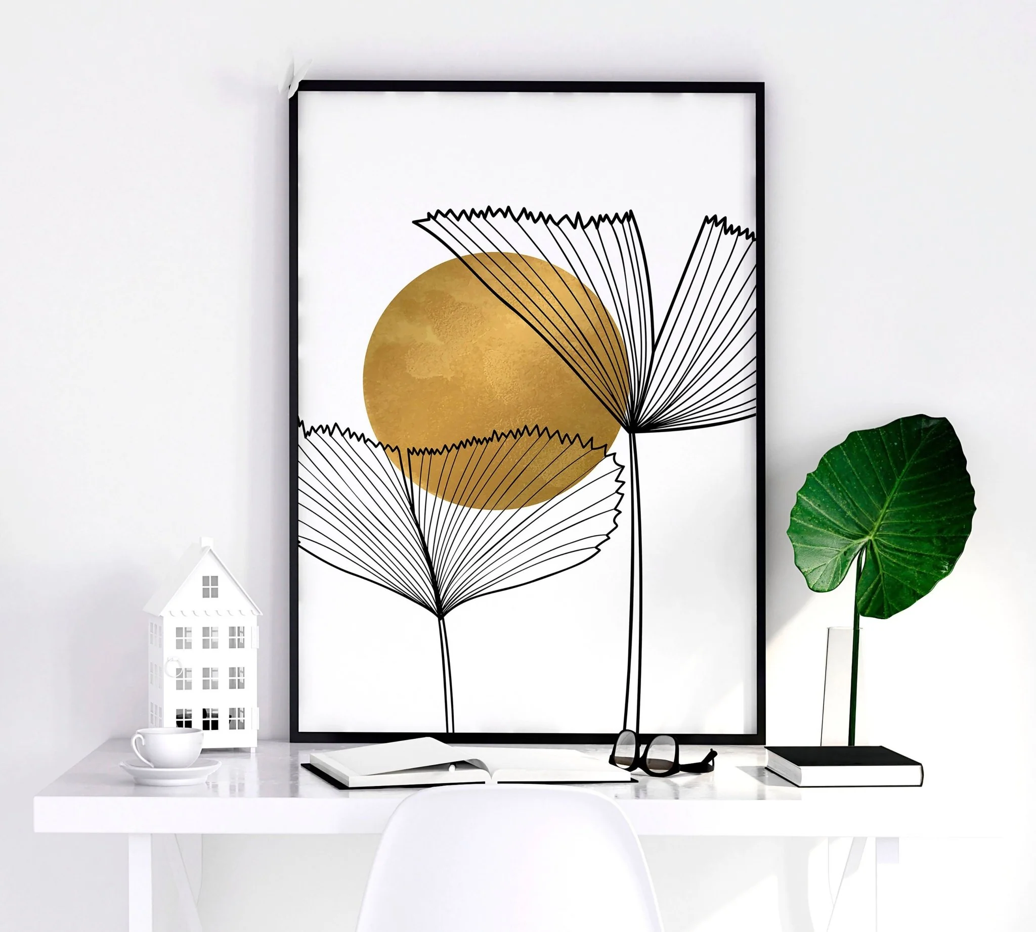 Pictures for the hallway | set of 3 framed wall art prints - Image 3