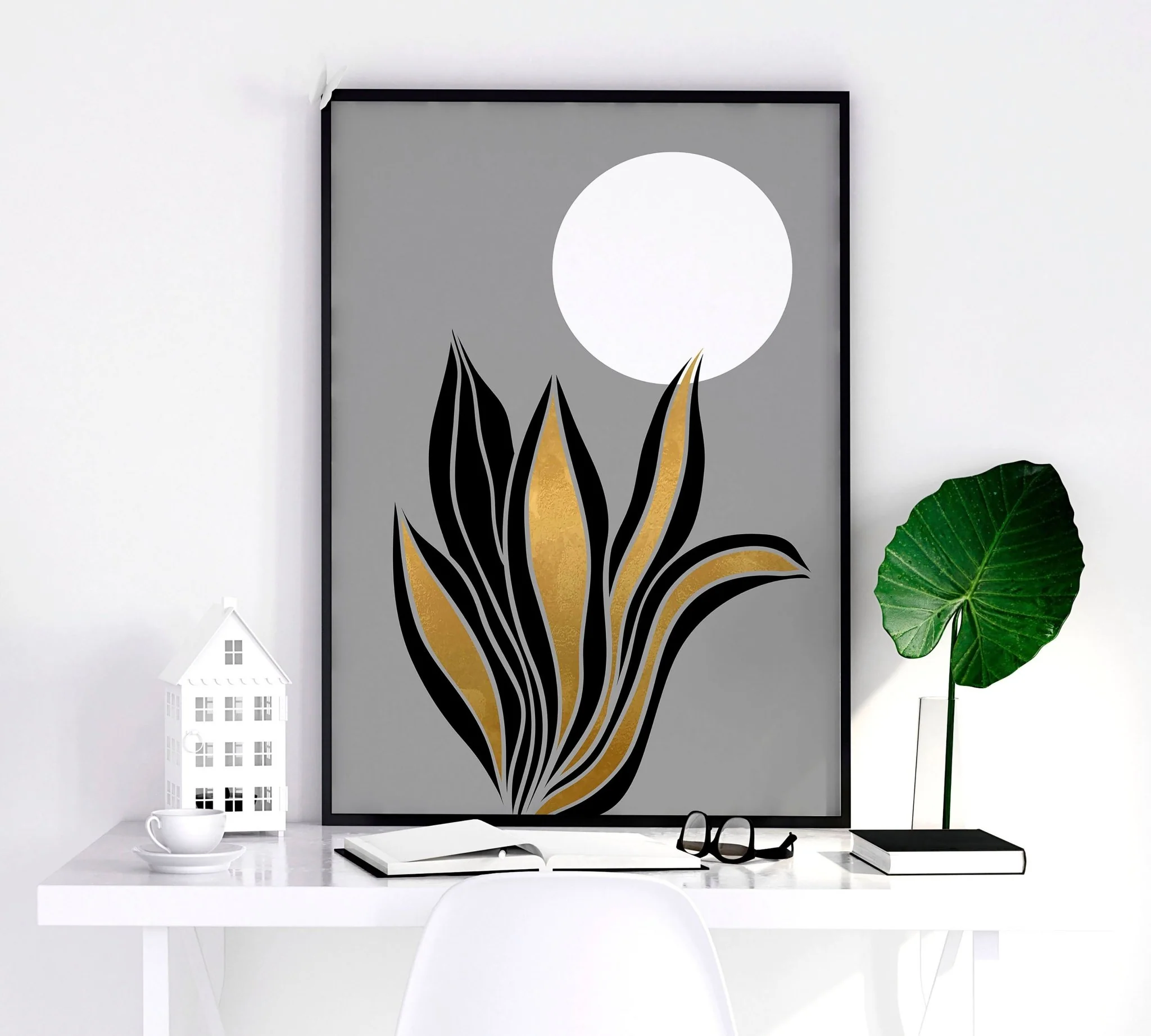 Pictures for the hallway | set of 3 framed wall art prints - Image 4