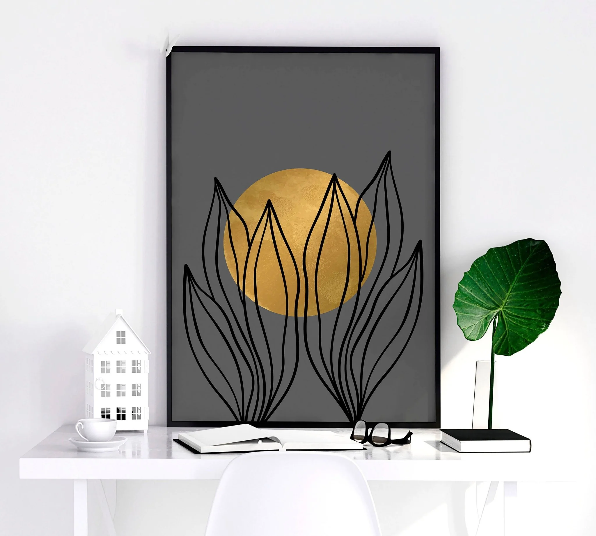 Pictures for the hallway | set of 3 framed wall art prints - Image 5