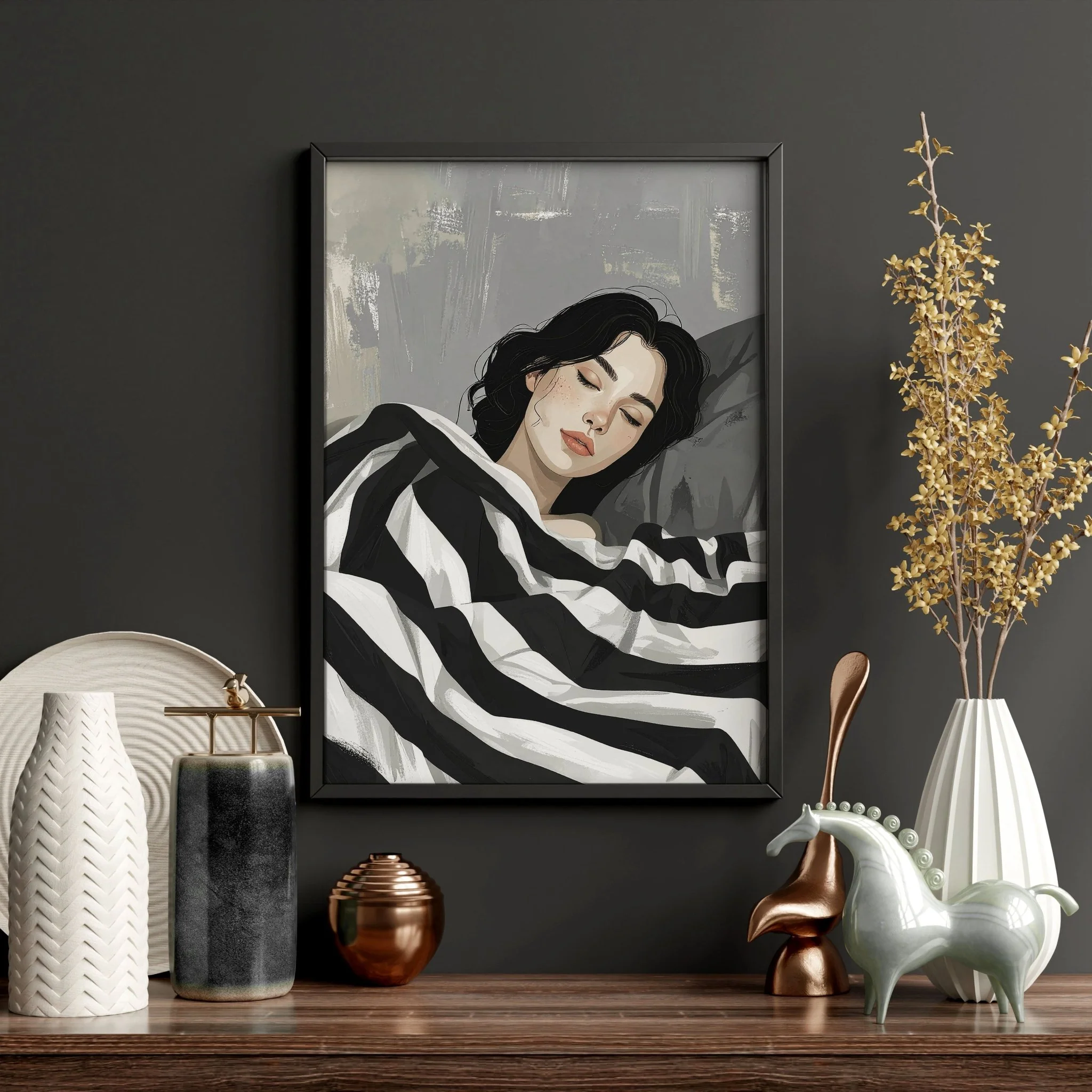 Pictures In Frames | Set of 3 Boho Women Wall art Prints - Image 13