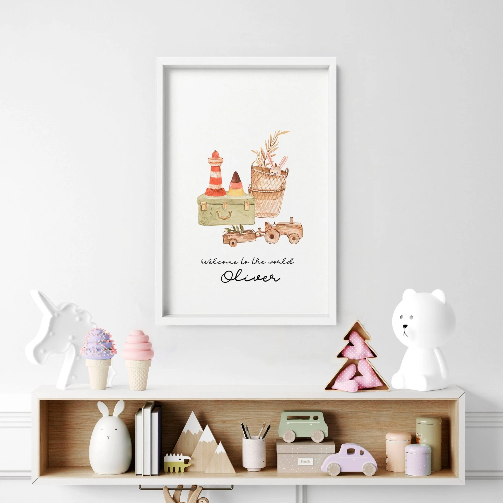 Playroom decor ideas | wall art print for baby boy room - Image 4