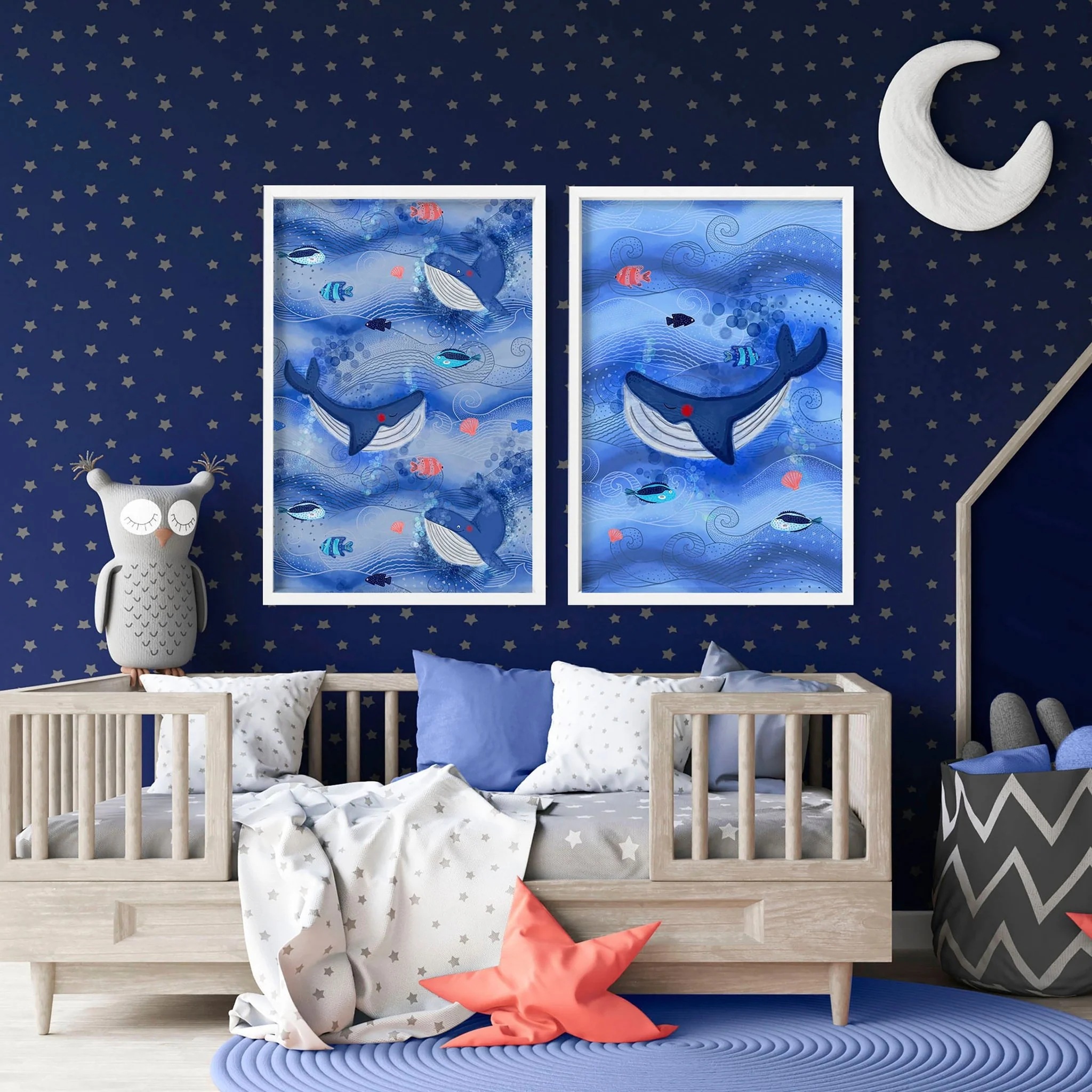 Playroom wall art | set of 2 wall art  for Nursery - Image 3