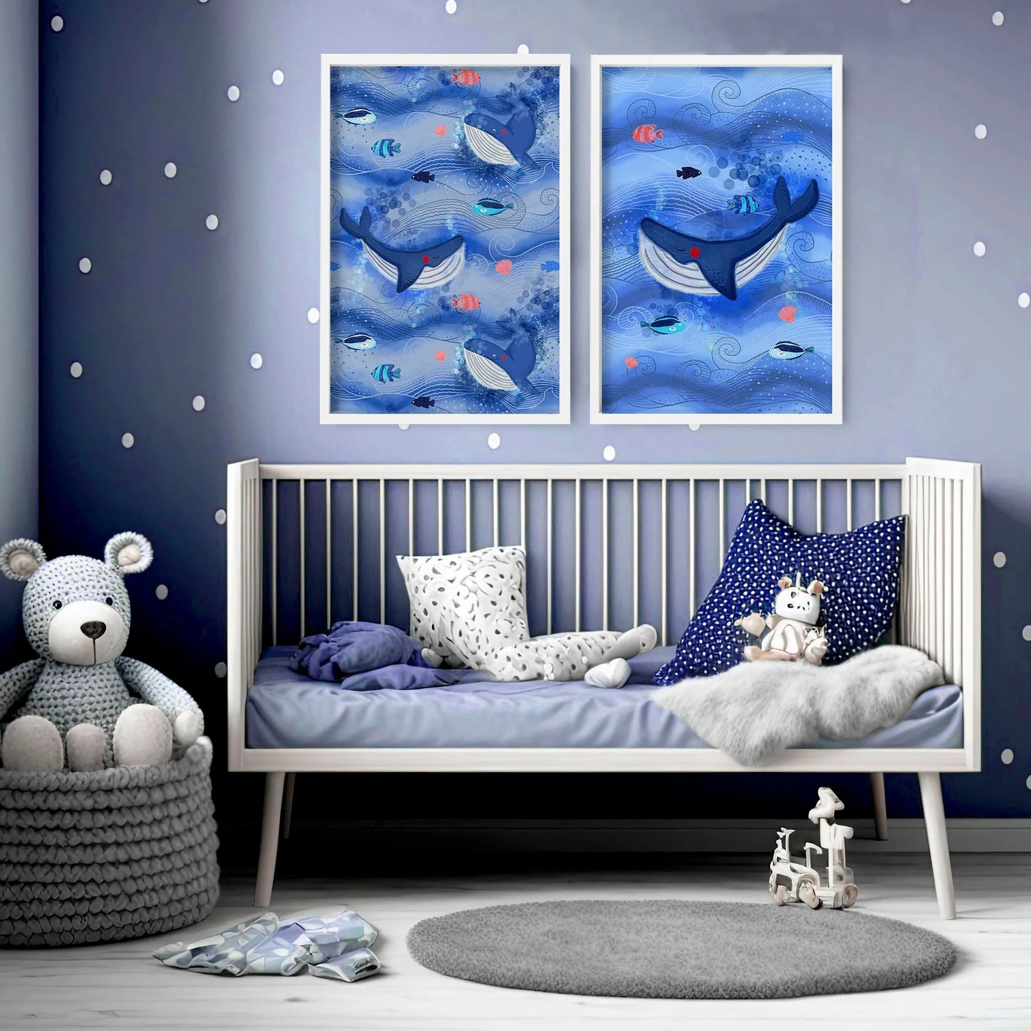 Playroom wall art | set of 2 wall art  for Nursery - Image 4