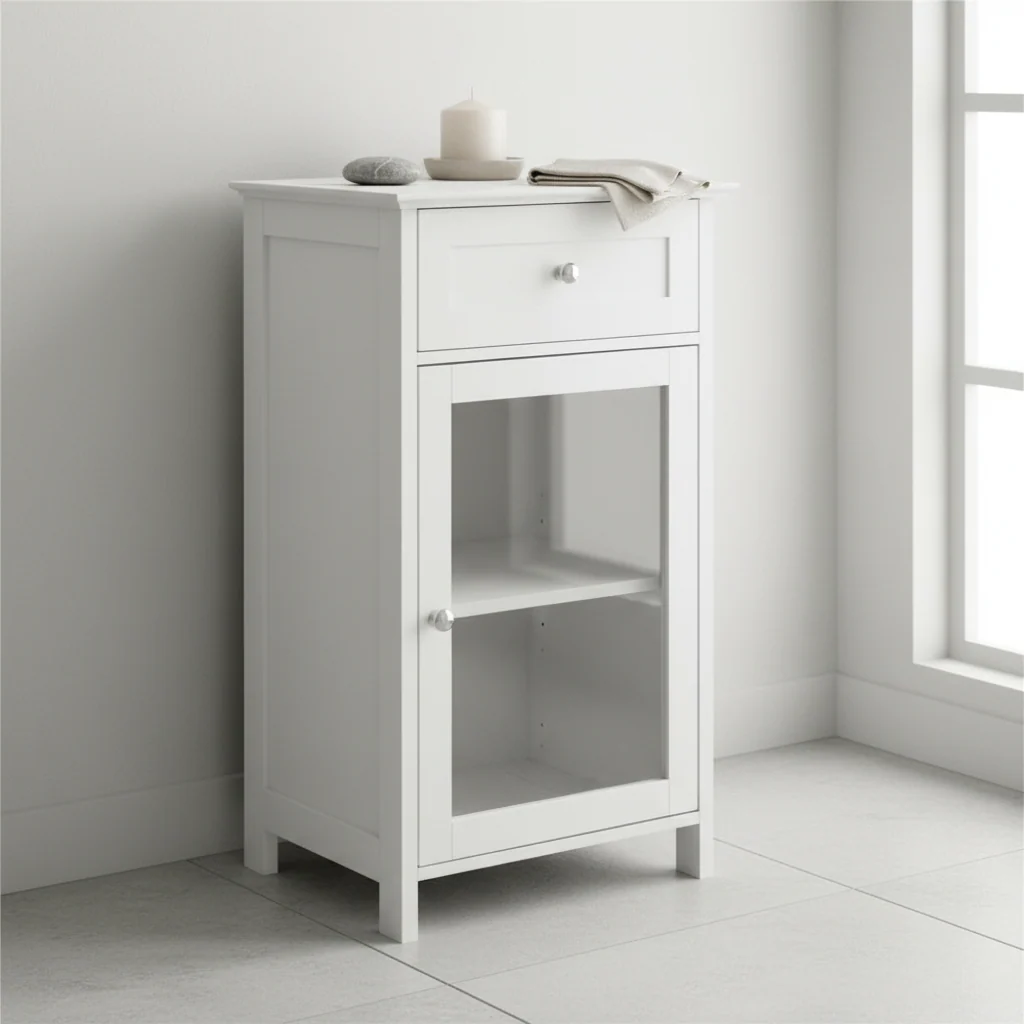 Portland 1 Inner Shelf And Drawer Cabinet - Image 4